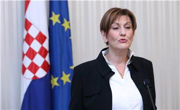  Konferencija za medije ministrice gospodarstva, poduzetništva i obrta Martine Dalić