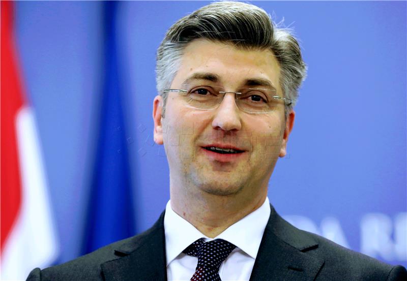 Plenkovic says has party presidency's unanimous support