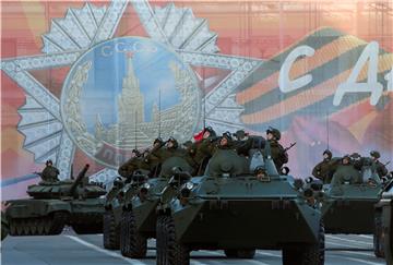 RUSSIA REHERSAL OF THE VICTORY DAY PARADE