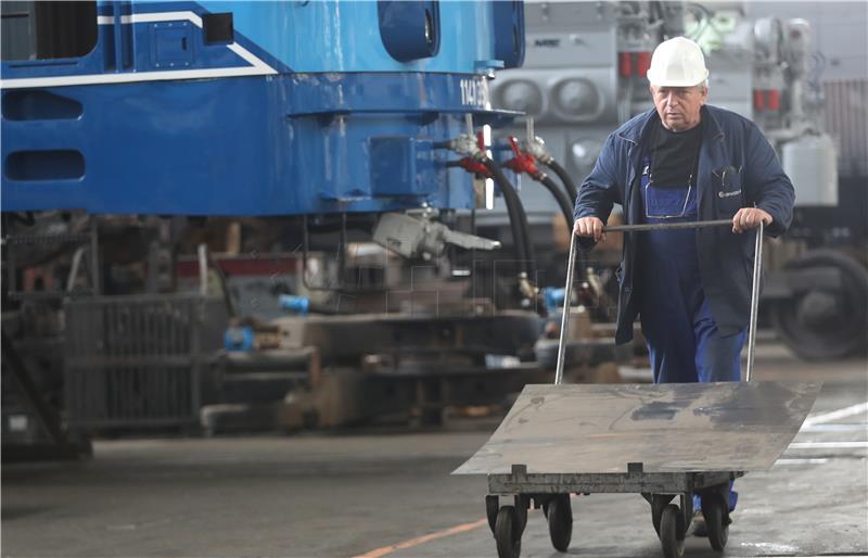 Croatia's industrial production stagnates in March