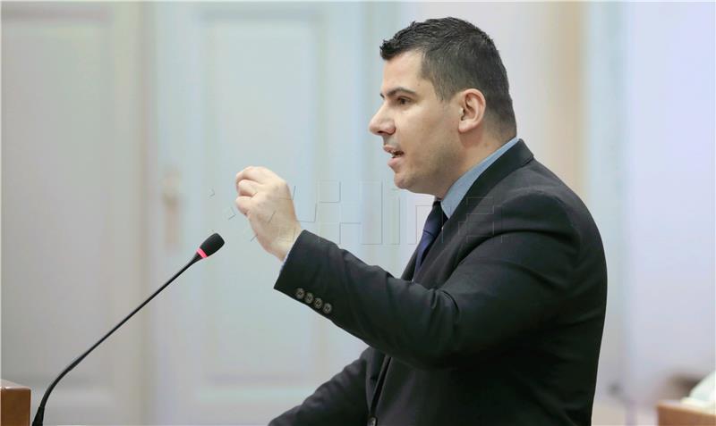 Croatian Parliament session