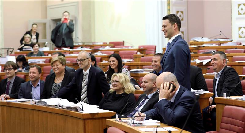 Croatian Parliament session