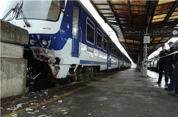 U Zagrebu vlak udario u betonski blok, nema ozlijeđenih