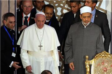 EGYPT VATICAN POPE FRANCIS