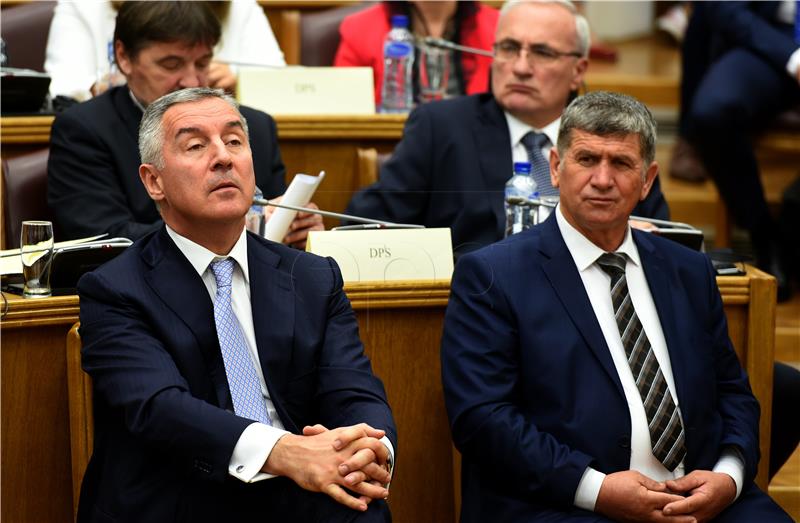 MONTENEGRO PARLIAMENT NATO