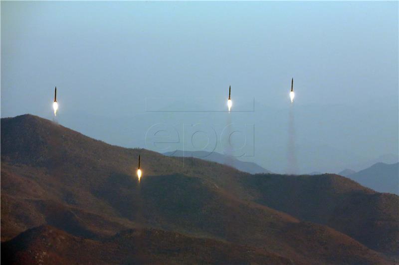 (FILE) NORTH KOREA DEFENSE MISSILE TEST