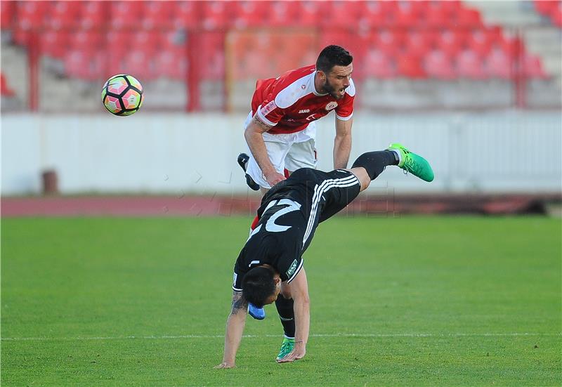 Prva HNL: Split - Slaven Belupo 0-0 (poluvrijeme)