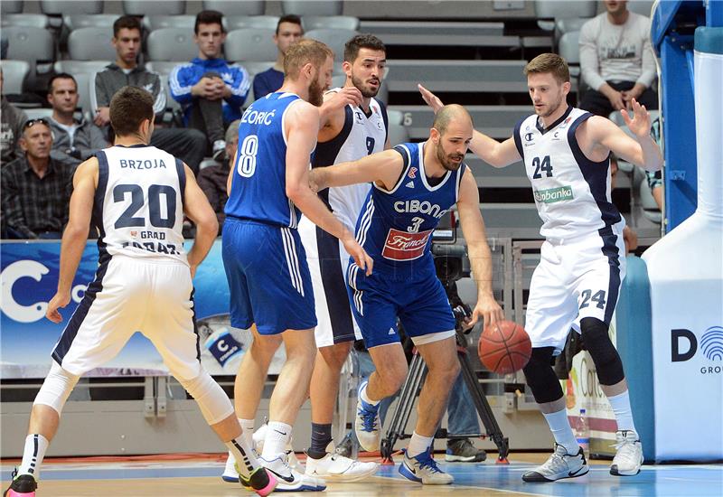 Košarka: Zadar - Cibona