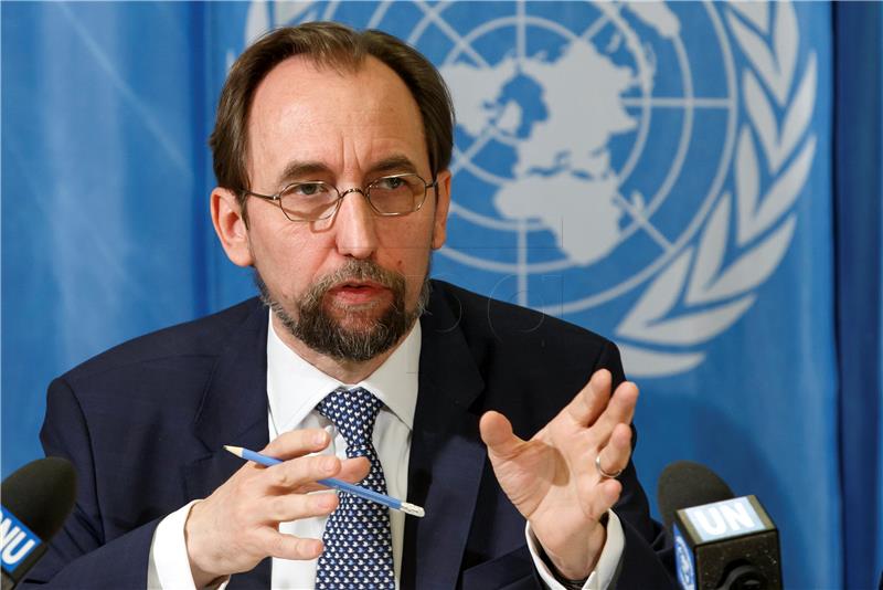 SWITZERLAND UNHCR ZEID RA'AD AL HUSSEIN