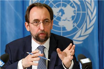 SWITZERLAND UNHCR ZEID RA'AD AL HUSSEIN