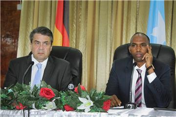 SOMALIA GERMANY DIPLOMACY GABRIEL