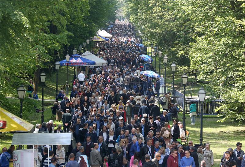 Međunarodni praznik rada u zagrebačkom parku Maksimir