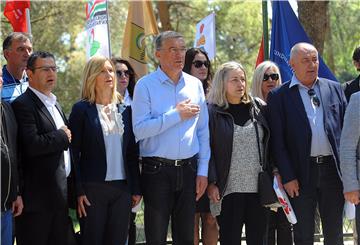 Split: Proslava Međunarodnog praznika rada u Park šumi Marjan