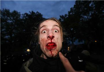 May Day in Berlin - protests