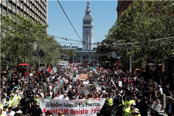 USA CALIFORNIA MAY DAY