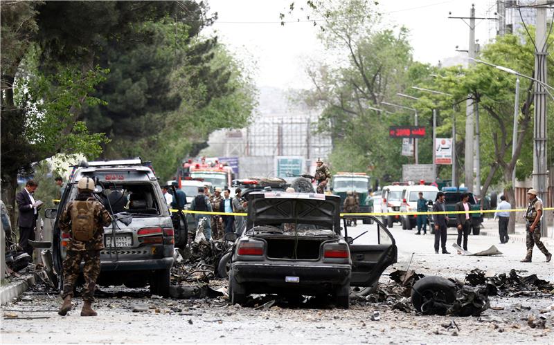 AFGHANISTAN SUICIDE BOMB BLAST