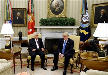 USA TRUMP ABBAS DIPLOMACY