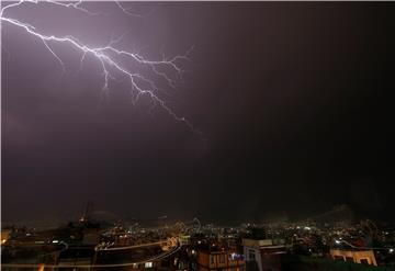 NEPAL WEATHER LIGHTNING