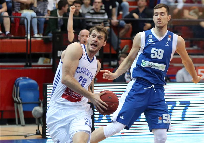 Doigravanje za prvaka Hrvatske u košarci Cibona - Zadar