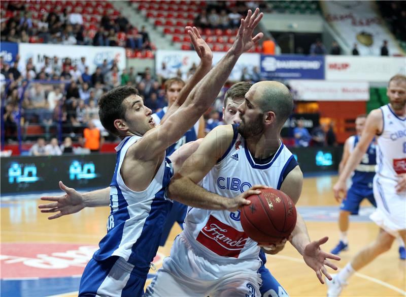 Doigravanje za prvaka Hrvatske u košarci Cibona - Zadar