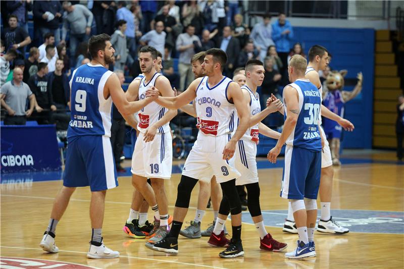 Doigravanje za prvaka Hrvatske u košarci Cibona - Zadar