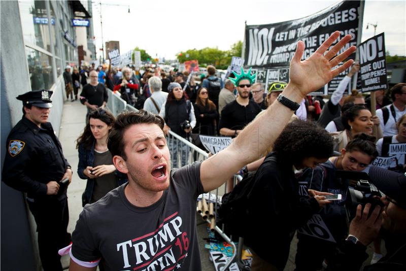 USA NEW YORK TRUMP DEMONSTRATIONS