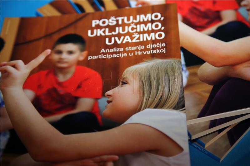 UNICEF / "Participacija djece u Republici Hrvatskoj - analiza stanja"