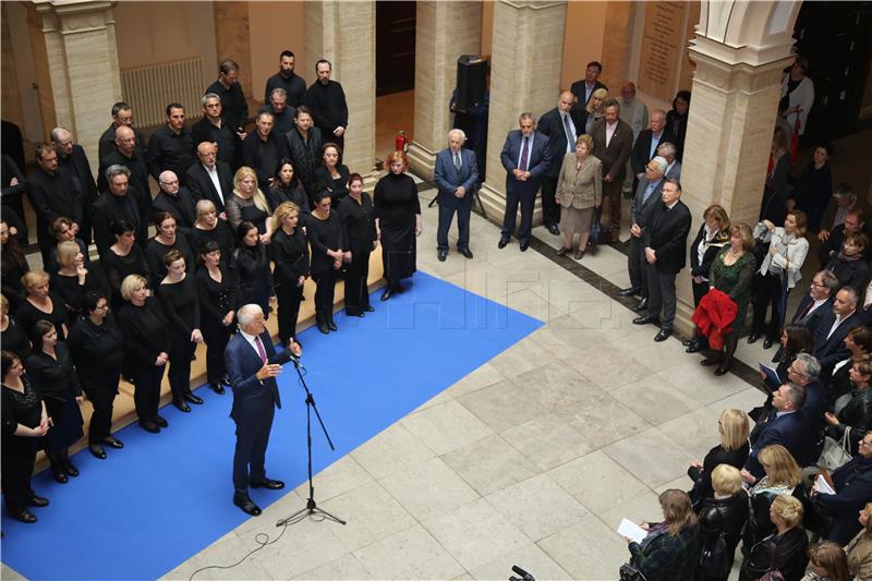 HAZU / Otkrivena bista Nikole Šubića Zrinskog