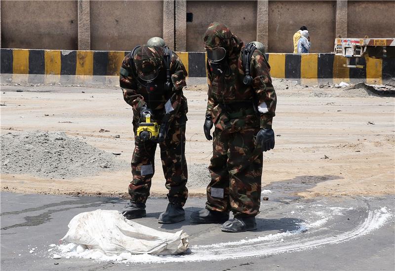 INDIA ACCIDENT GAS LEAK