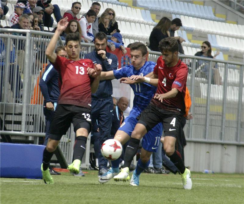 EP U-17: Hrvatska - Turska 1-4