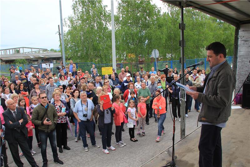 Donja Lomnica: Prosvjed protiv gradnje asfaltne baze