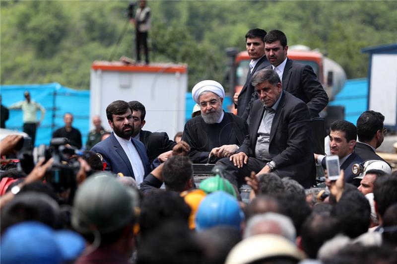 IRAN COAL MINE EXPLOSION AFTERMATH