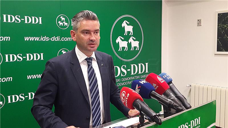 Miletić (IDS) osudio "šovinističke" izjave Milijana Brkića