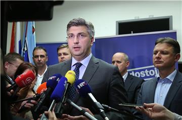 Plenković: Budući članovi Vlade bit će plod dogovora 