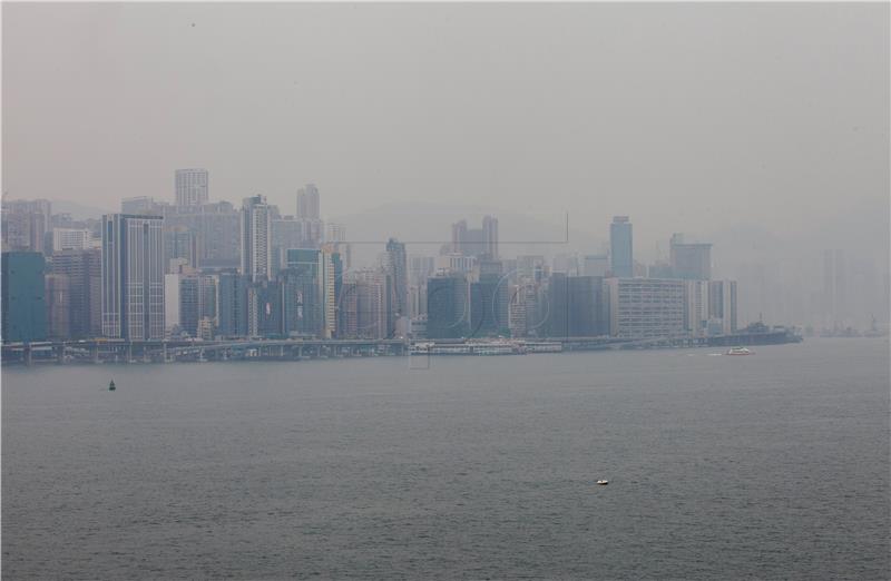 CHINA HONG KONG HIGH AIR POLLUTION