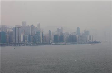 CHINA HONG KONG HIGH AIR POLLUTION