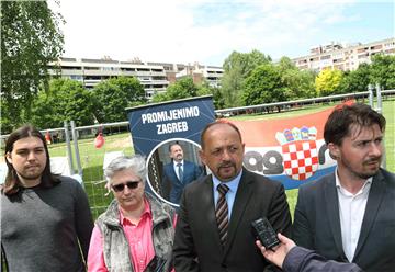 Lovrinović: Park Trnjanska Savica simbol je uništavanja zelenih površina u Zagrebu