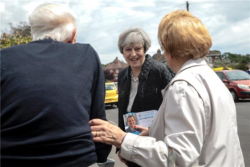 BRITAIN ELECTIONS CAMPAIGNING