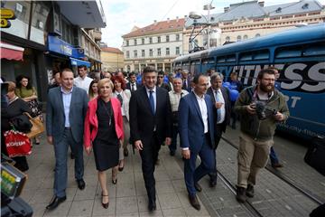 Plenković u Osijeku: Punu potporu vodstva HDZ-a i mene osobno našim kandidatima