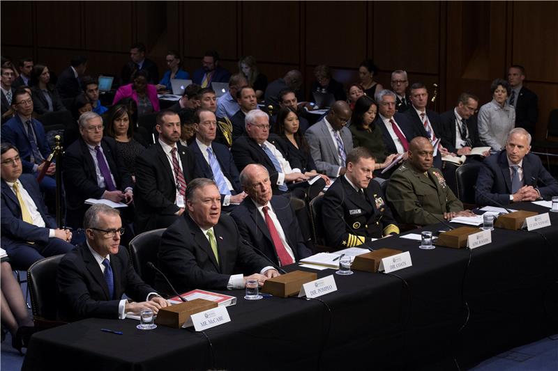 USA SENATE INTELLIGENCE HEARING