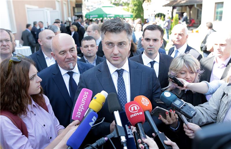 Plenkovic: Let's focus on local polls and then on the national level