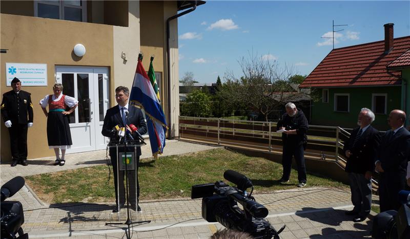 Premijer otvorio ispostavu Zavoda za hitnu medicinu u Murskom Središću