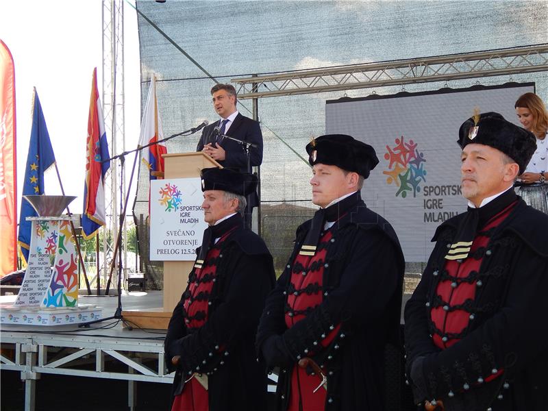 Premijer Plenković otvorio je 21. Sportske igre mladih