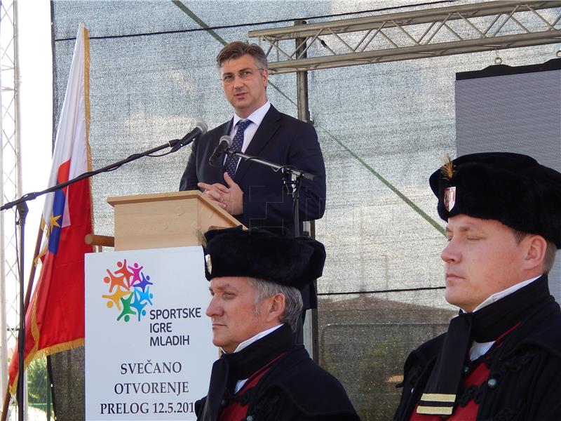 Premijer Plenković otvorio je 21. Sportske igre mladih