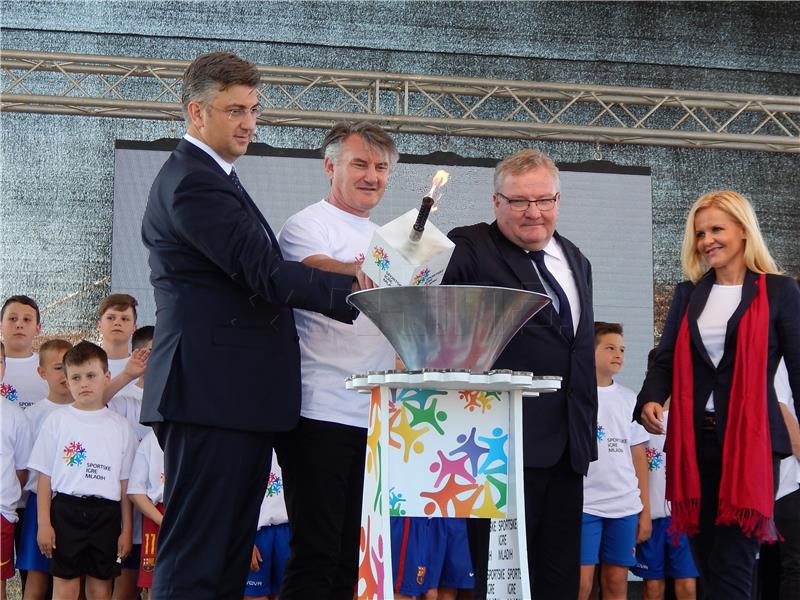 Premijer Plenković otvorio je 21. Sportske igre mladih