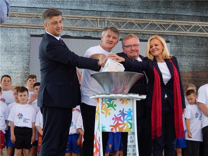 Premijer Plenković otvorio je 21. Sportske igre mladih