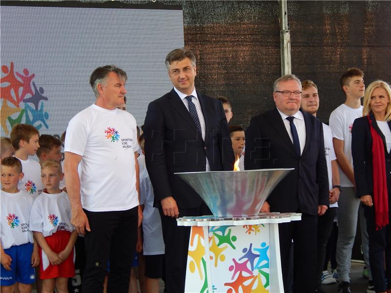 Premijer Plenković otvorio je 21. Sportske igre mladih