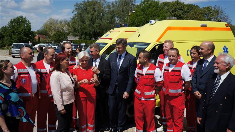 Premijer otvorio ispostavu Zavoda za hitnu medicinu u Murskom Središću