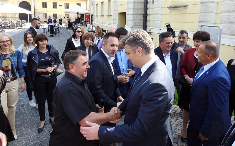 Premijer Plenković u Varaždinu