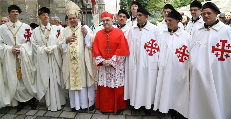  Prvi obred proglašenja hrvatskih vitezova Viteškog Reda Svetog Groba Jeruzalemskog 